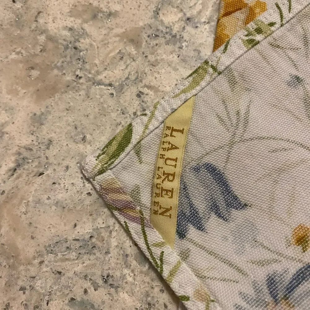 Ralph Lauren Floral Patterned Kitchen Towel